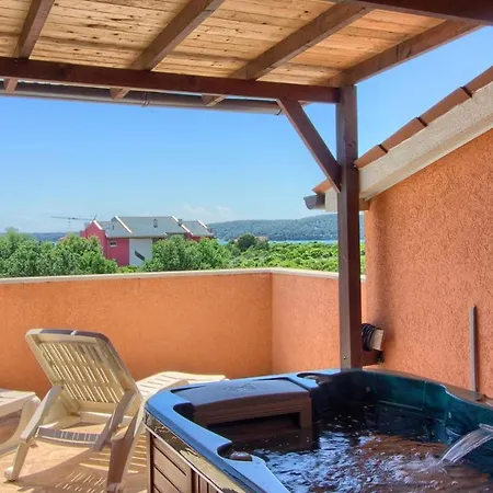 Wonderful Katarina With Heated Pool And Jacuzzy Sea View Villa